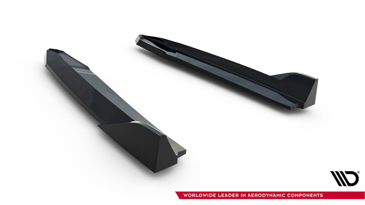 Rear Side Splitters V.8 suitable for Skoda Octavia RS Liftback / Combi Mk4