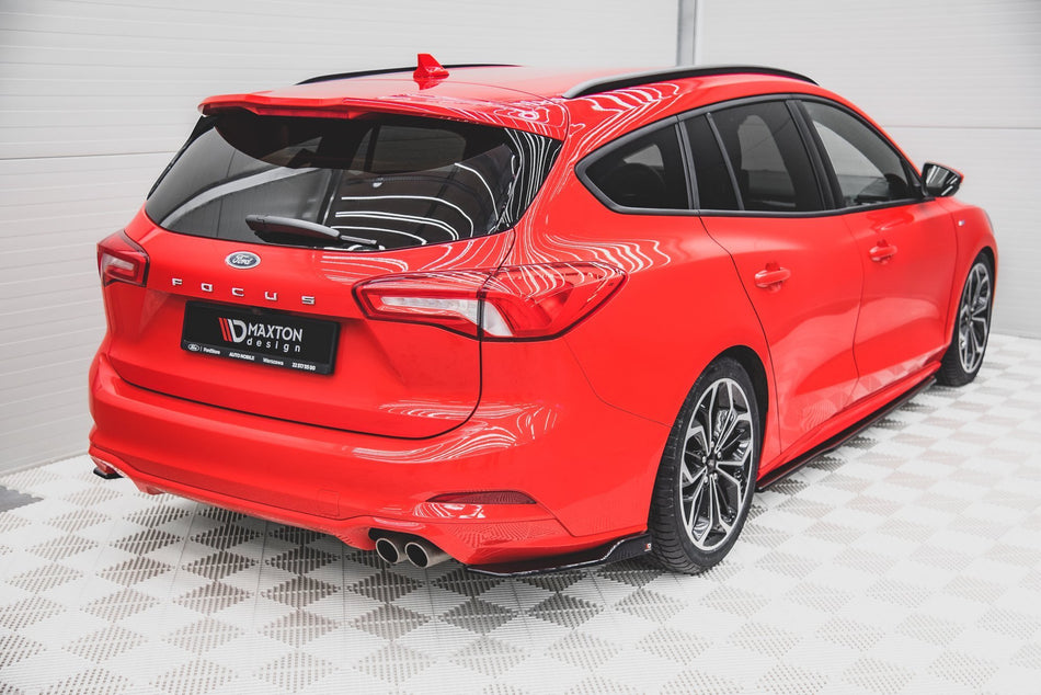 Rear Side Splitters for V.2 suitable for Ford Focus ST-Line Estate Mk4
