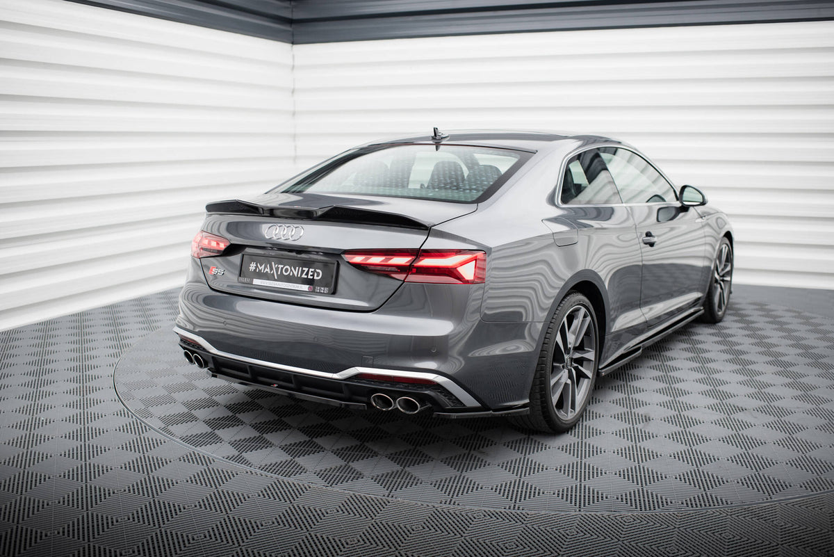 Rear Side Splitters for suitable for Audi S5 Sportback / Coupe F5 Facelift