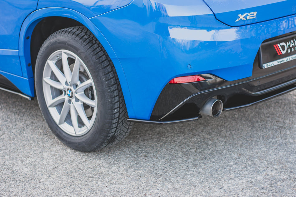 Rear Side Splitters for suitable for BMW X2 F39 M-Pack