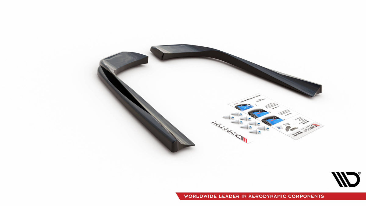 Rear Side Splitters for suitable for Mercedes-AMG E53 Coupe C238 / Cabriolet A238