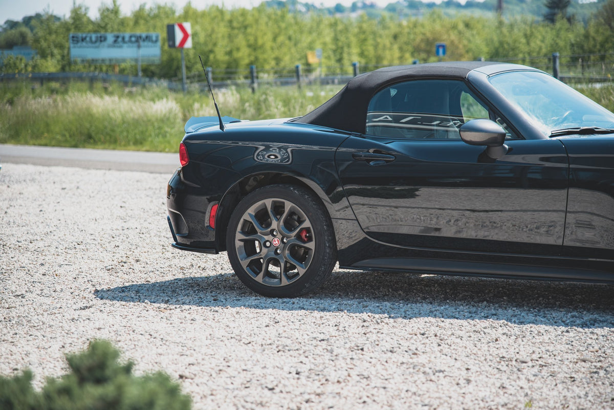Rear Side Splitters suitable for Abarth 124 Spider