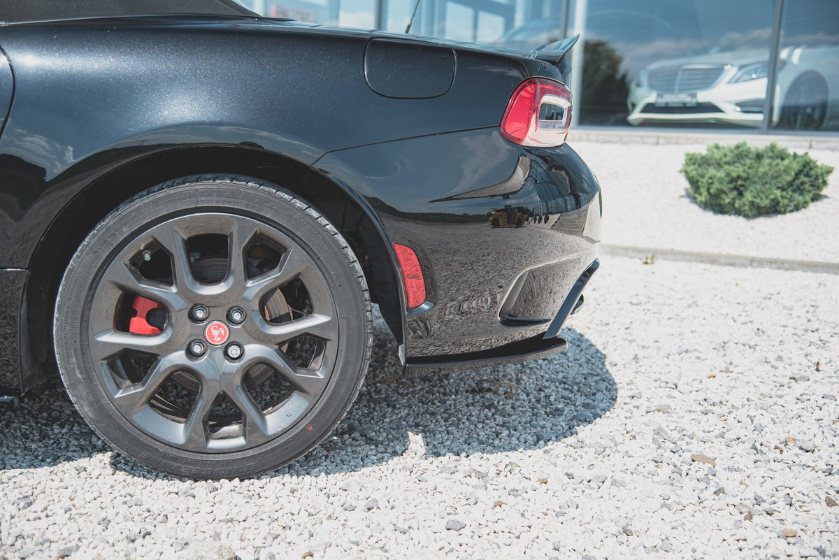 Rear Side Splitters suitable for Abarth 124 Spider