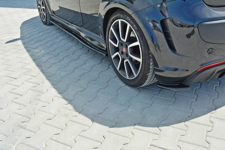 Rear Side Splitters suitable for Abarth Punto Evo