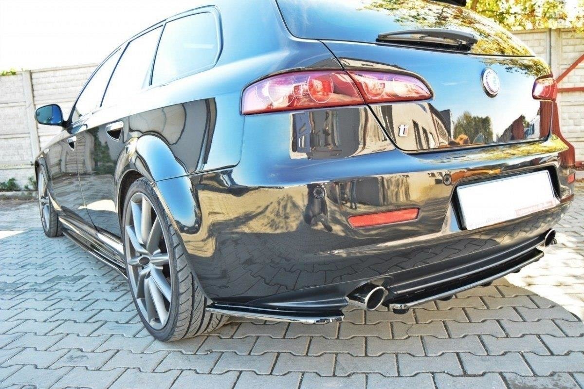 Rear Side Splitters suitable for Alfa Romeo 159