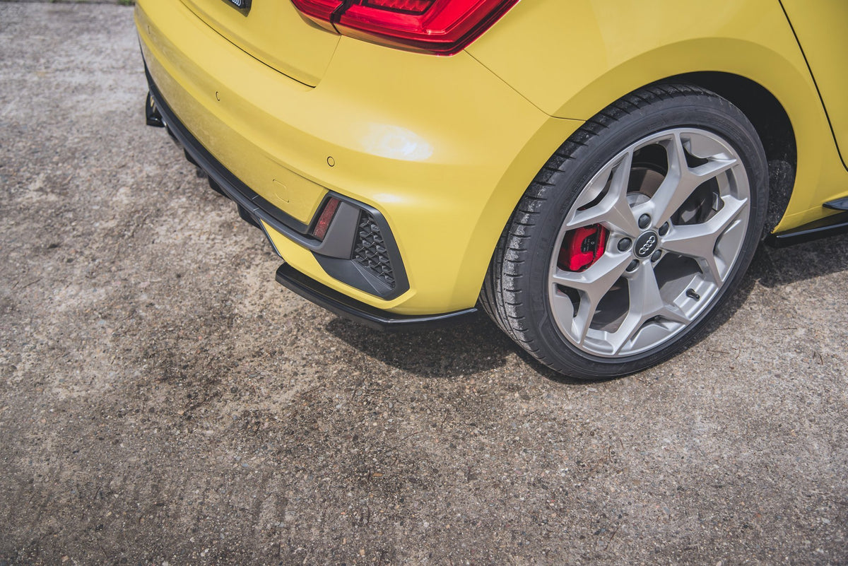 Rear Side Splitters suitable for Audi A1 S-Line GB