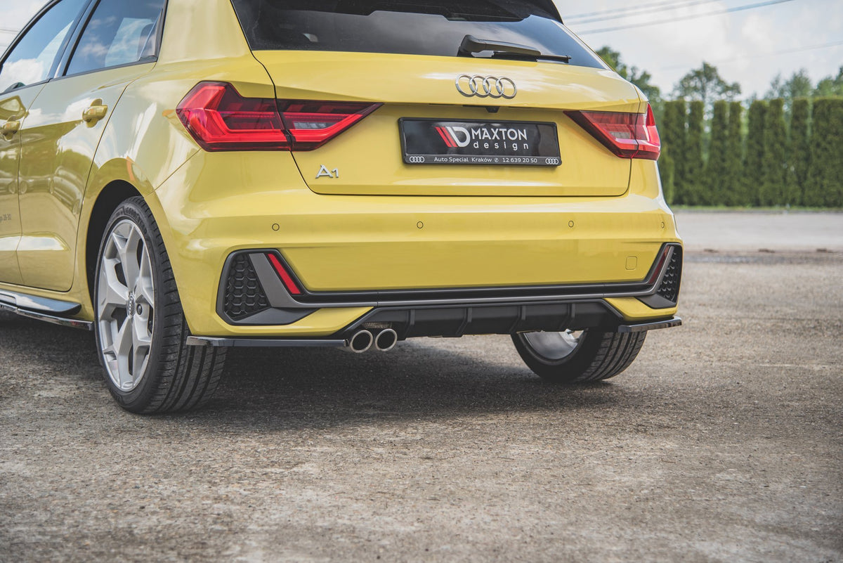 Rear Side Splitters suitable for Audi A1 S-Line GB