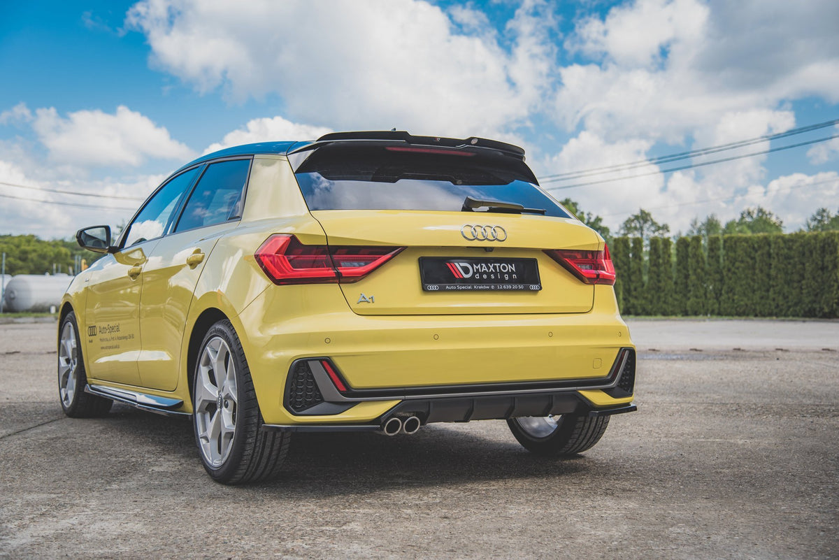 Rear Side Splitters suitable for Audi A1 S-Line GB