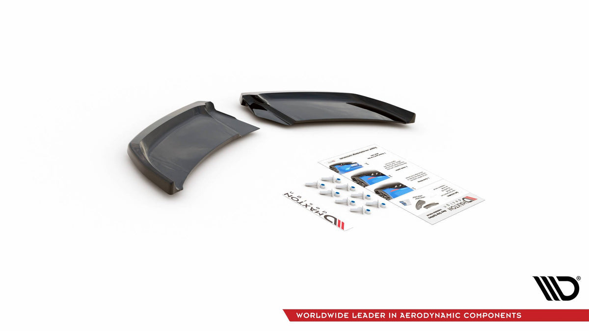 Rear Side Splitters suitable for Audi A1 S-Line GB
