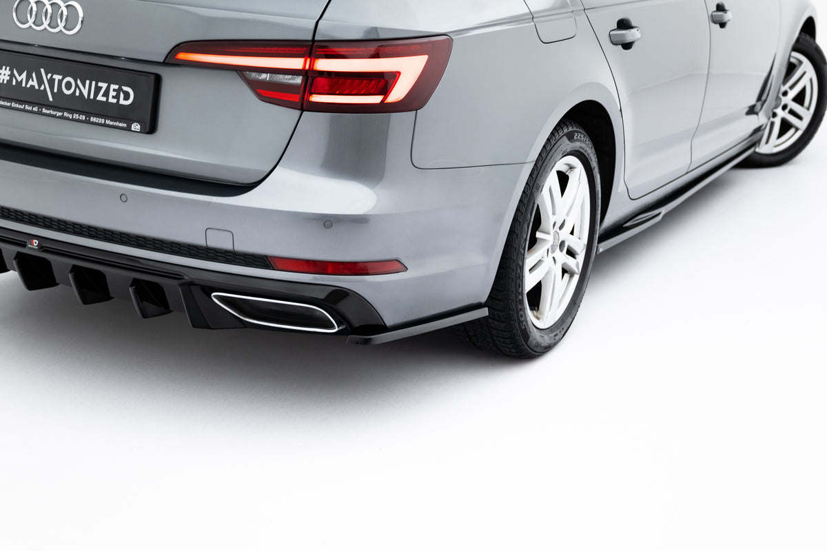 Rear Side Splitters suitable for Audi A4 / A4 S-Line / S4 Sedan / Avant B9