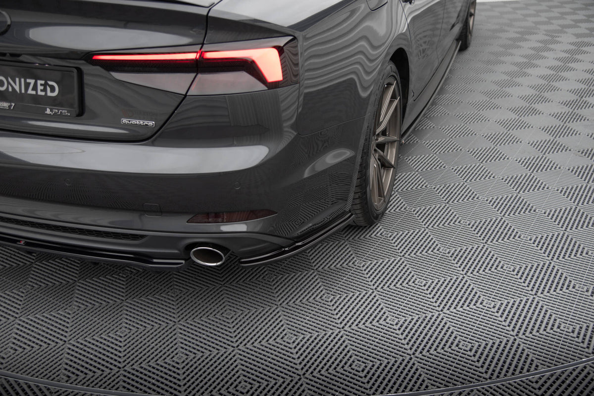 Rear Side Splitters suitable for Audi A5 S-Line F5 Sportback