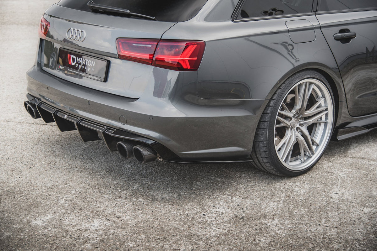 Rear Side Splitters suitable for Audi A6 / A6 C7 S-line/ S6 C7 Facelift