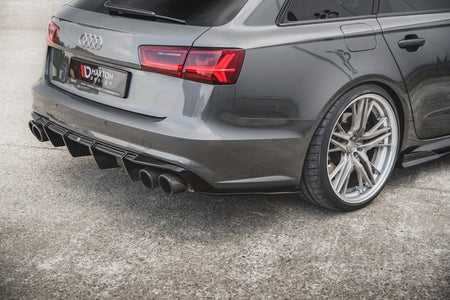 Rear Side Splitters suitable for Audi A6 / A6 C7 S-line/ S6 C7 Facelift