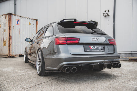 Rear Side Splitters suitable for Audi A6 / A6 C7 S-line/ S6 C7 Facelift