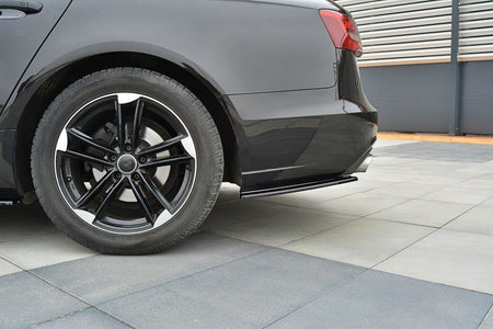 Rear Side Splitters suitable for Audi A6 Avant / Sedan C7