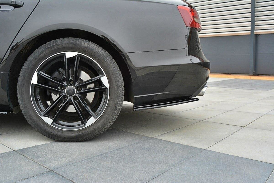 Rear Side Splitters suitable for Audi A6 Avant / Sedan C7