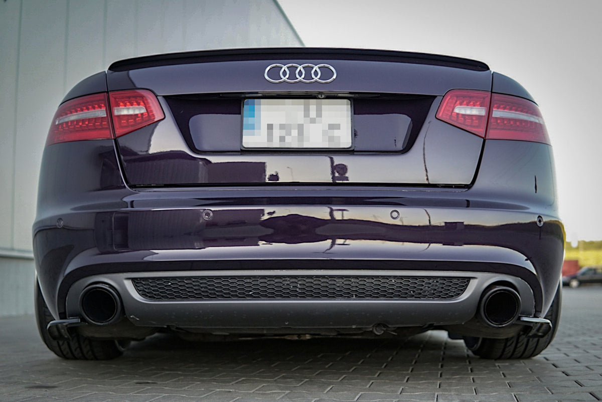 Rear Side Splitters suitable for Audi A6 S-Line C6 / C6 FL Sedan / Avant