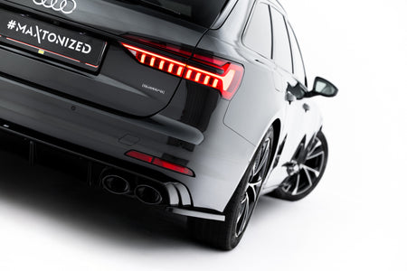 Rear Side Splitters suitable for Audi A6 Sedan / Avant C8 / C8 Facelift