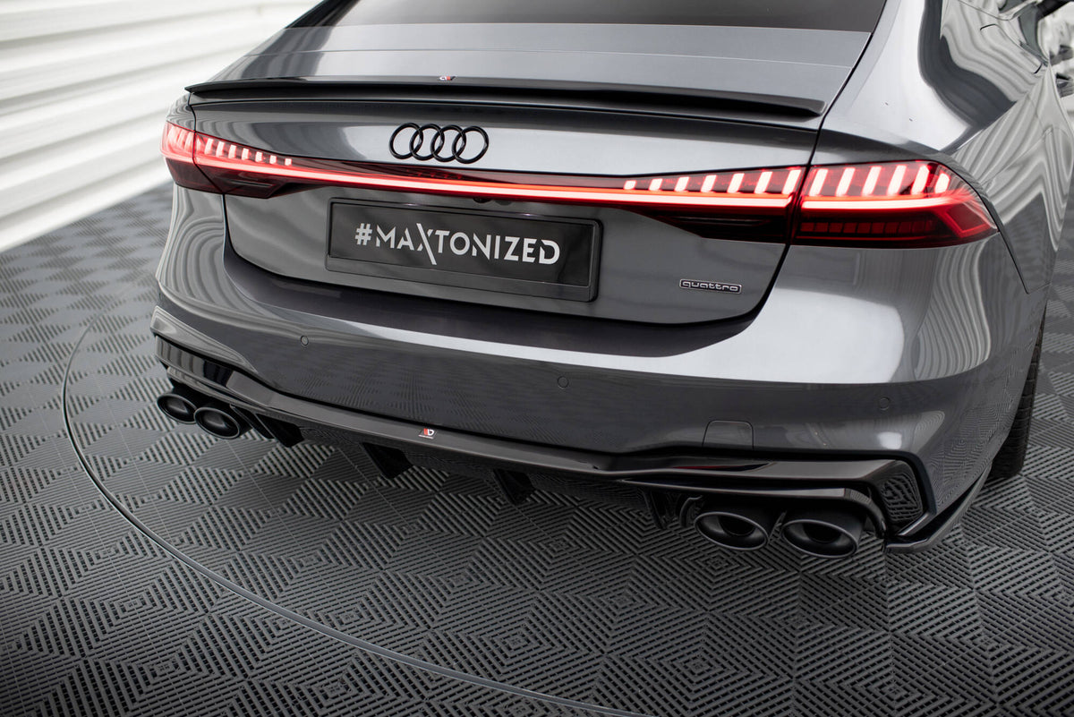 Rear Side Splitters suitable for Audi A7 S-Line C8 / S7 C8 / C8 Facelift / S7 Facelift