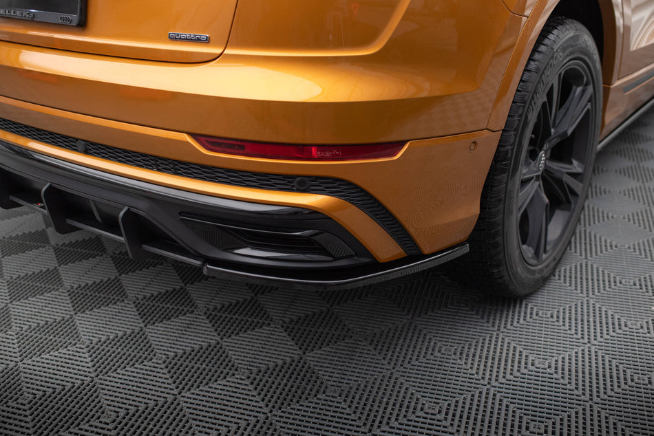 Rear Side Splitters suitable for Audi Q8 S-line Mk1