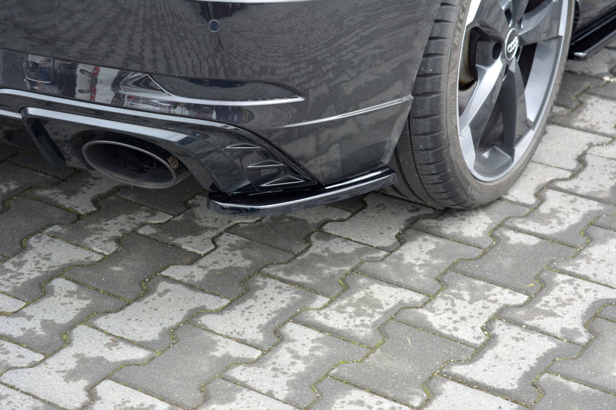 Rear Side Splitters suitable for Audi RS3 8V FL Sportback