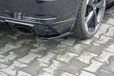 Rear Side Splitters suitable for Audi RS3 8V FL Sportback