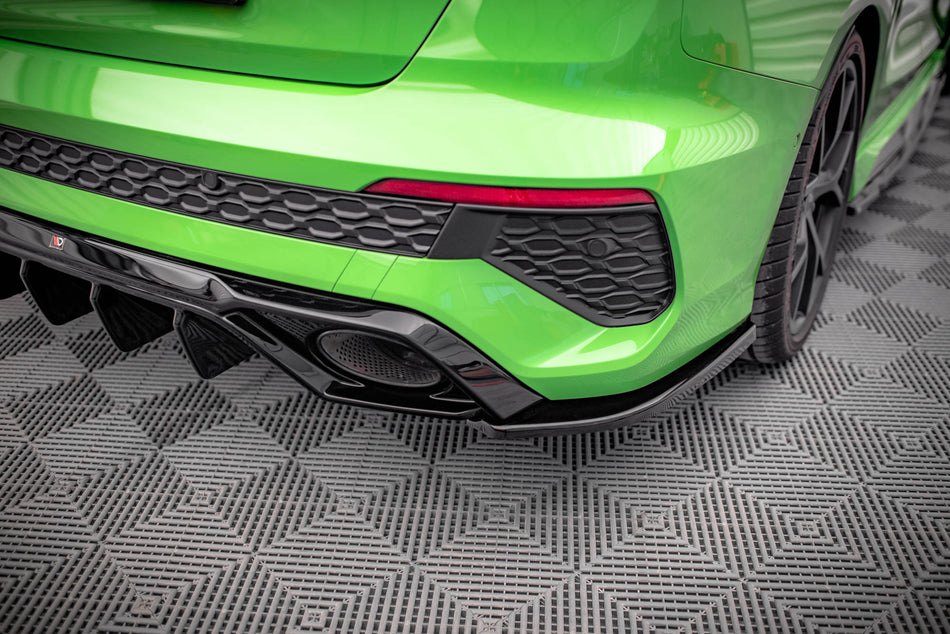 Rear Side Splitters suitable for Audi RS3 Sedan 8Y