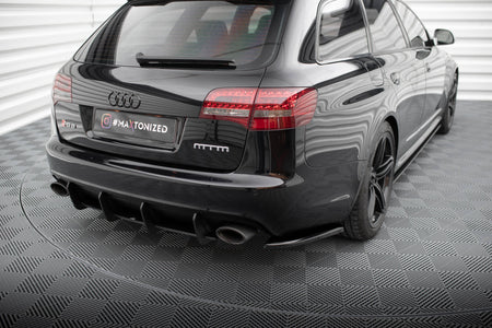 Rear Side Splitters suitable for Audi RS6 Avant C6