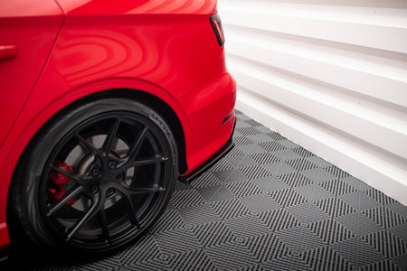Rear Side Splitters suitable for Audi S3 Sedan 8V