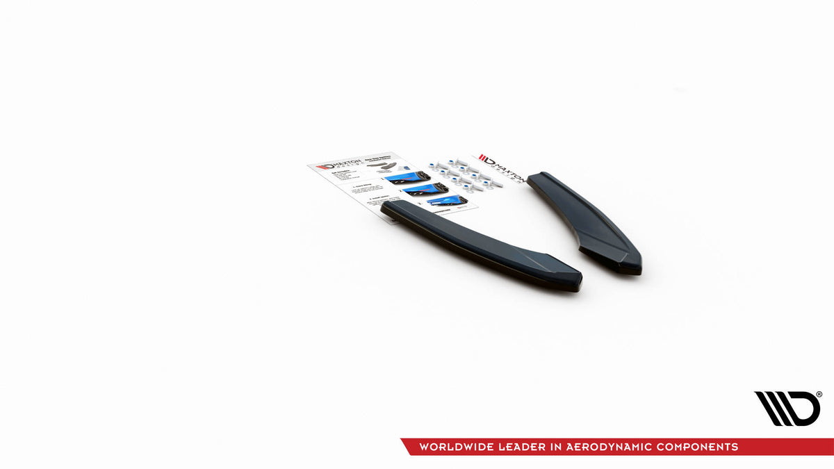 Rear Side Splitters suitable for Audi S3 Sedan 8Y