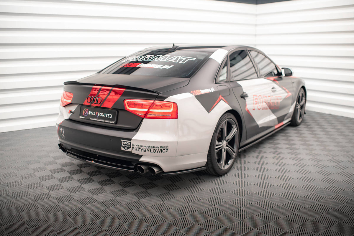 Rear Side Splitters suitable for Audi S8 D4