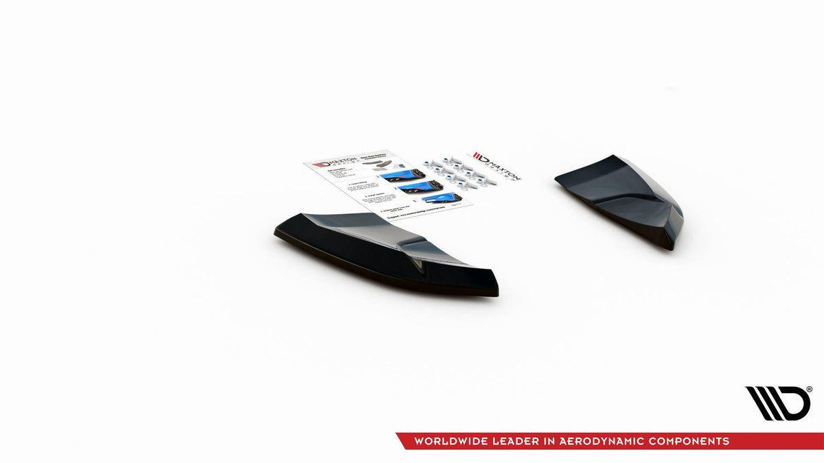 Rear Side Splitters suitable for Audi SQ5 Mk1 (8R)