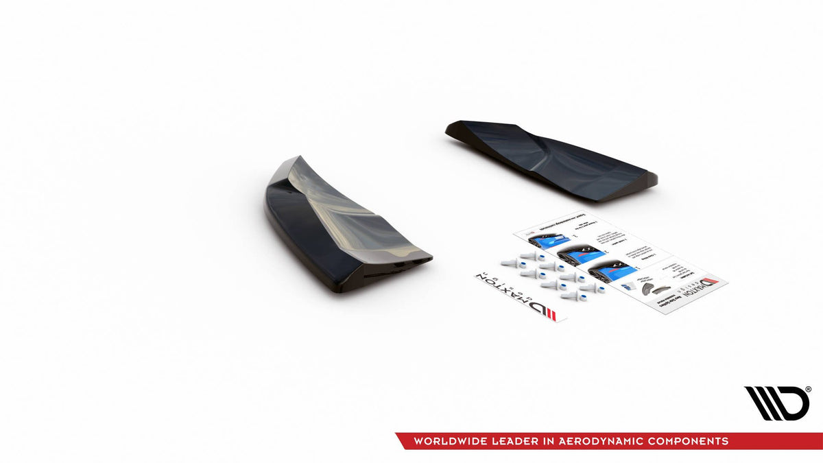 Rear Side Splitters suitable for Audi SQ5 Mk1 (8R)