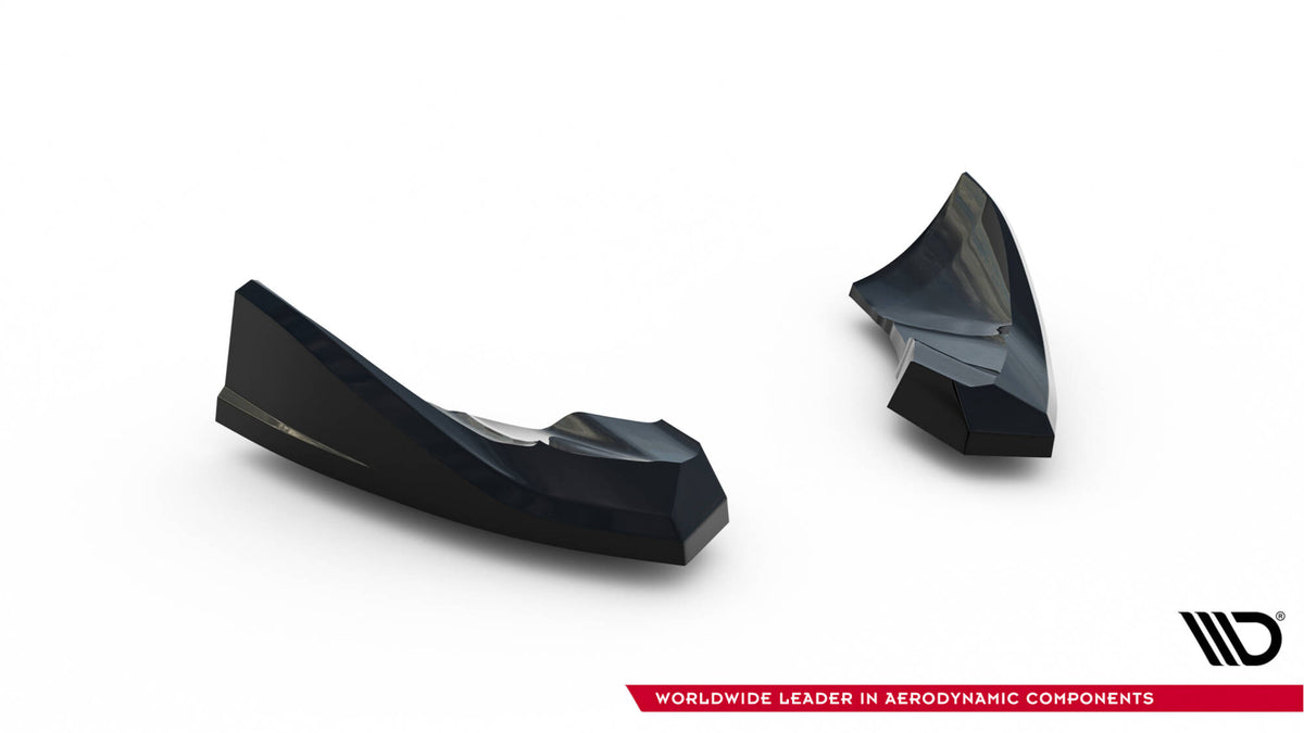 Rear Side Splitters suitable for Audi TT S-Line 8J Facelift