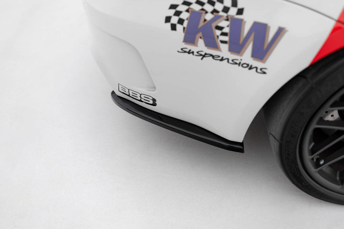 Rear Side Splitters suitable for BMW 1 M Coupe E82