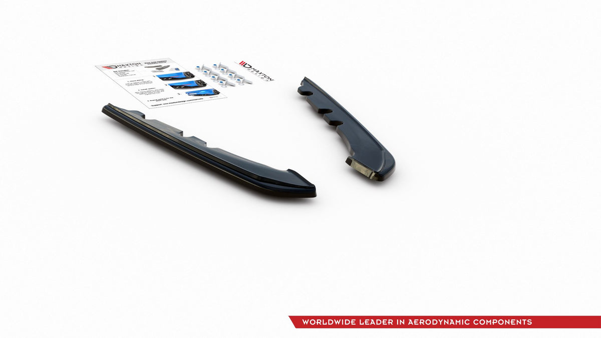 Rear Side Splitters suitable for BMW 3 E91 Facelift