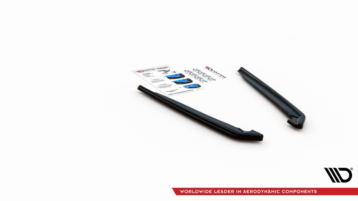 Rear Side Splitters suitable for BMW 5 G30 Facelift M-Pack
