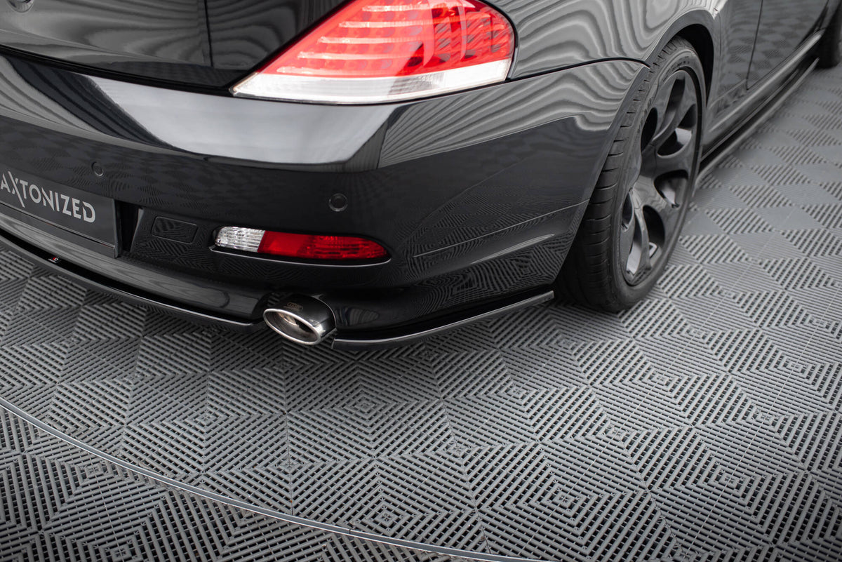 Rear Side Splitters suitable for BMW 6 Coupe E63 / Cabrio E64