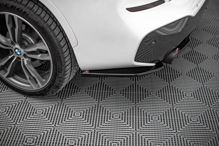 Rear Side Splitters suitable for BMW X1 M-Pack F48 / F48 Facelift