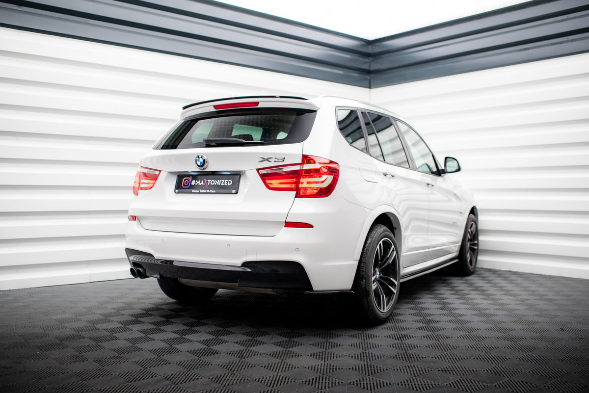 Rear Side Splitters suitable for BMW X3 M-Pack F25 Facelift