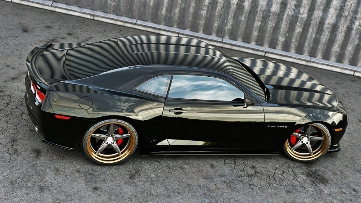 Rear Side Splitters suitable for Chevrolet Camaro SS / Standard Mk5