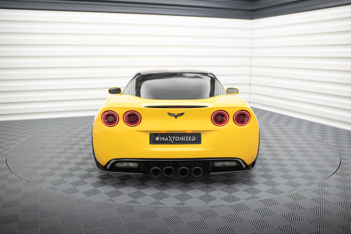 Rear Side Splitters suitable for Chevrolet Corvette Widebody C6