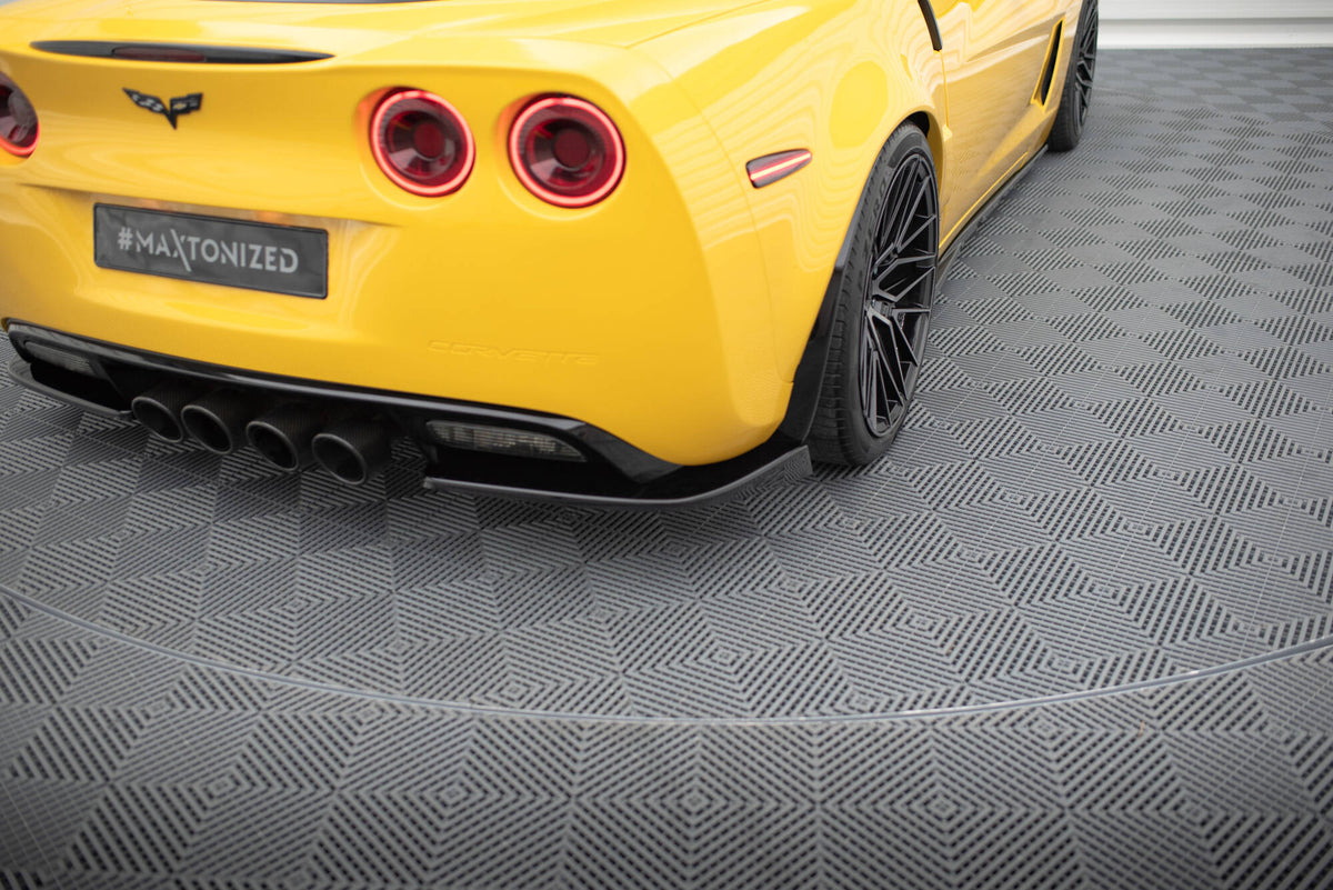 Rear Side Splitters suitable for Chevrolet Corvette Widebody C6