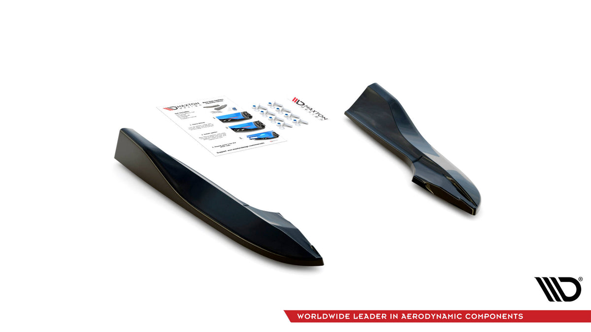 Rear Side Splitters suitable for Dodge Challenger RT Mk3 Facelift