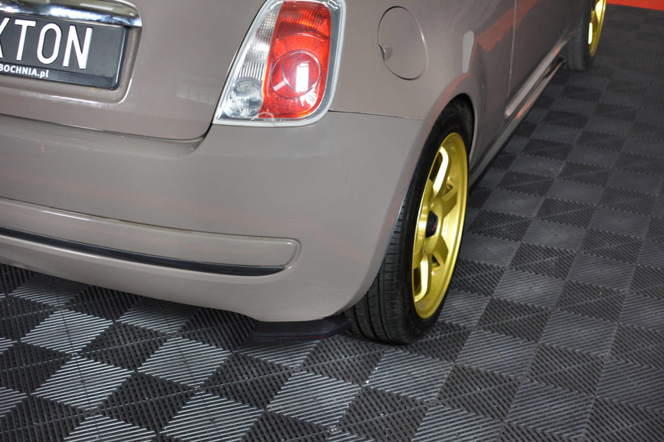 Rear Side Splitters suitable for Fiat 500