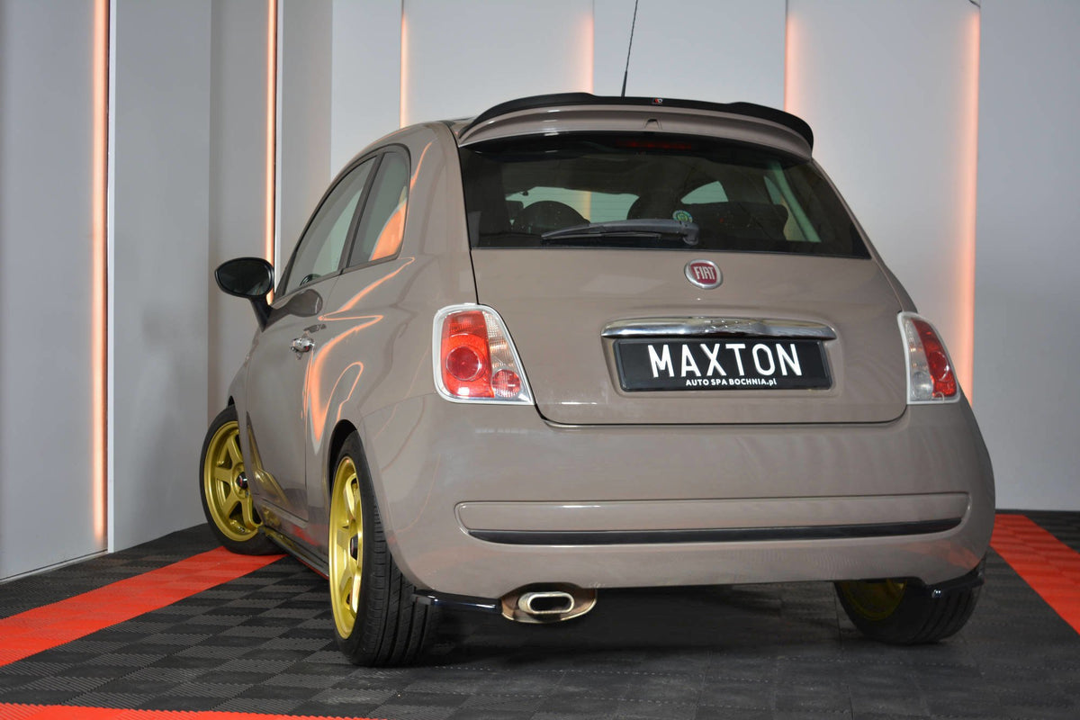 Rear Side Splitters suitable for Fiat 500