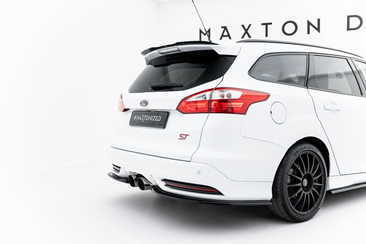 Rear Side Splitters suitable for Ford Focus ST Estate Mk3 / Mk3 Facelift