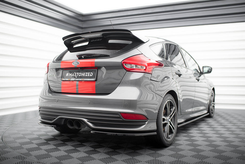 Rear Side Splitters suitable for Ford Focus ST Mk3 FL