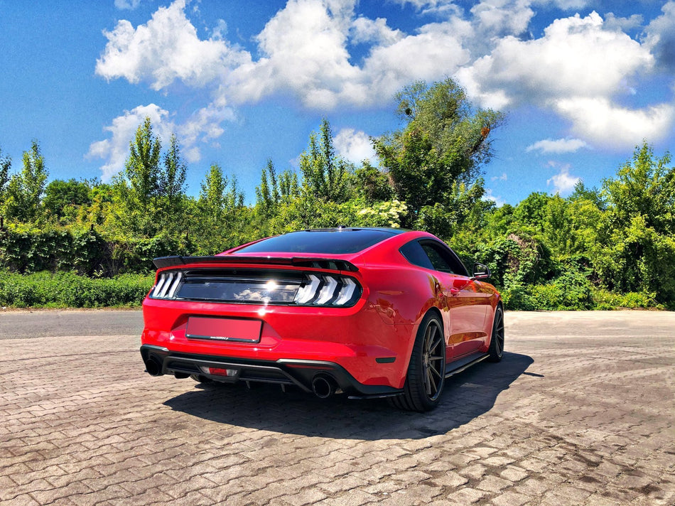 Rear Side Splitters suitable for Ford Mustang Mk. 6 Facelift