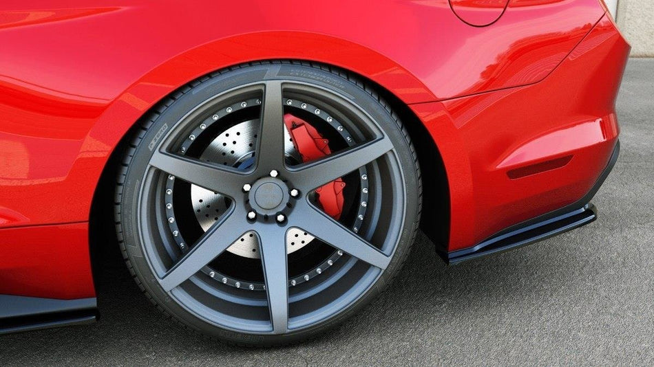 Rear Side Splitters suitable for Ford Mustang Mk6
